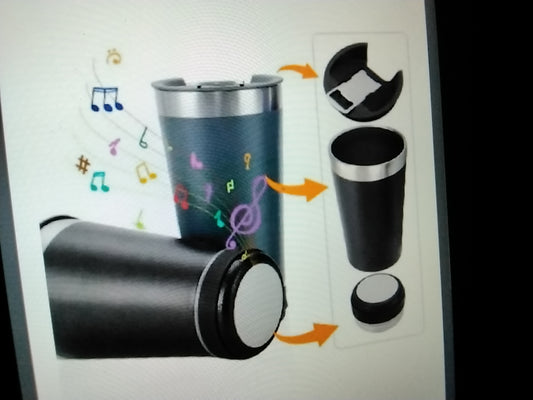 - VASO CON BOCINA (50 UND X CAJA)