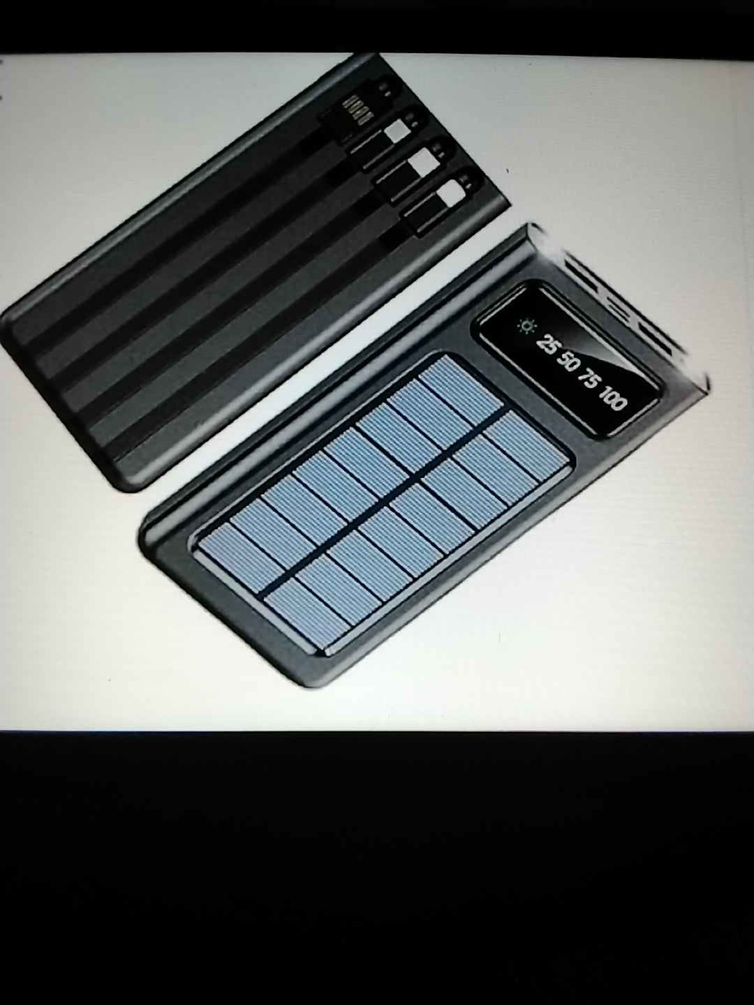 - POWER BANK CON CARGA SOLAR 20.000MAH