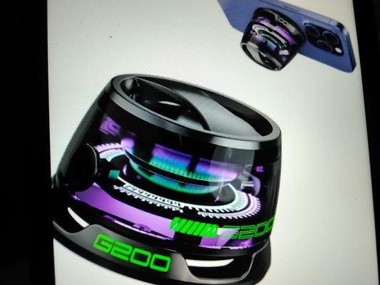 ALTAVOZ BLUETOOTH MAGNÉTICO MULTIFUNCIONAL G200 CON LUZ RGB, ALTAVOZ MAGNÉTICO IMPERMEABLE INALÁMBRICO PARA TELÉFONOS, T