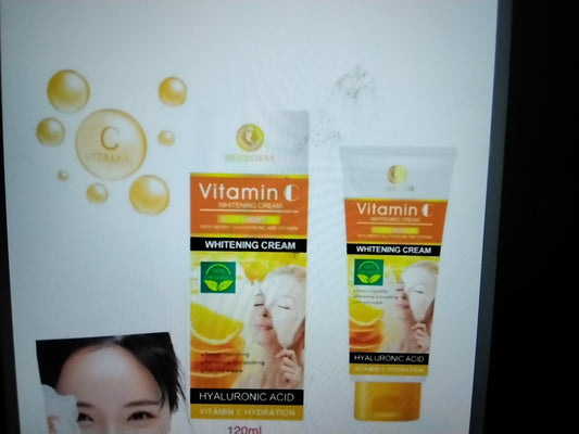 Crema blanqueadores con vitaminas c heaven dove