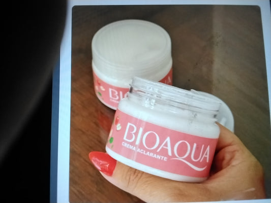CREMA BLANQUEADORA ACLARANTE DESPIGMENTANTE BIOAQUA