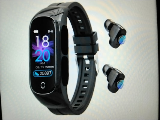 RELOJ / SMARTWATCH N8 NEGRO (100 UND X CAJA)
